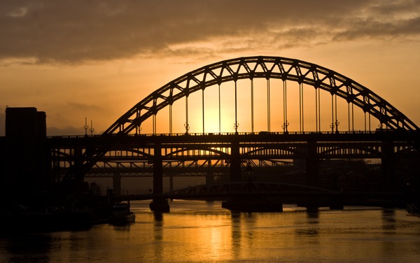 Product picture Sunset over the Tyne